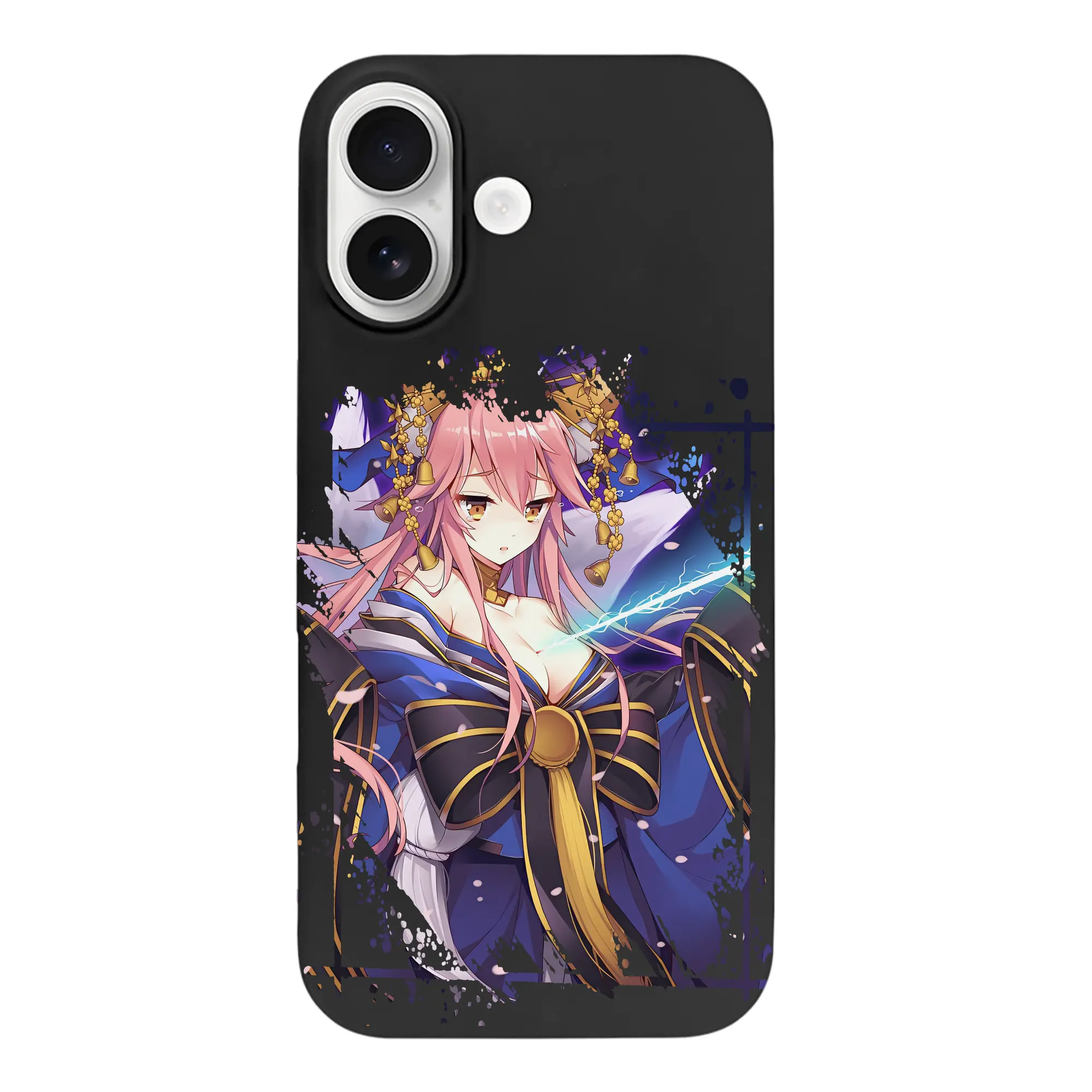 FGO グッズ,玉藻の前 - iPhone 17 シリーズ シリコンケース 薄型 耐衝撃 指紋防止 ソフトタッチカバー 精密フィット 傷防止 保護ケース iPhone 17/17 Air/17 Pro/17 Pro Max 対応